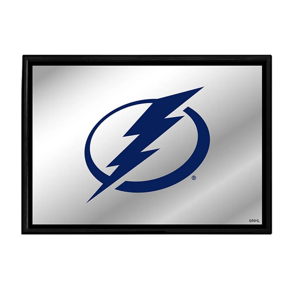 Tampa Bay Lightning: Framed Mirrored Wall Sign