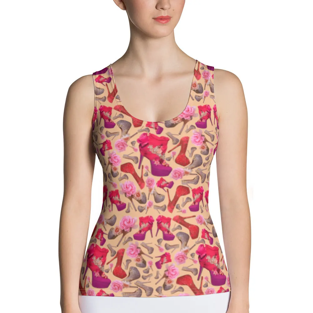 Tank Top 'Flowers mix shoes'