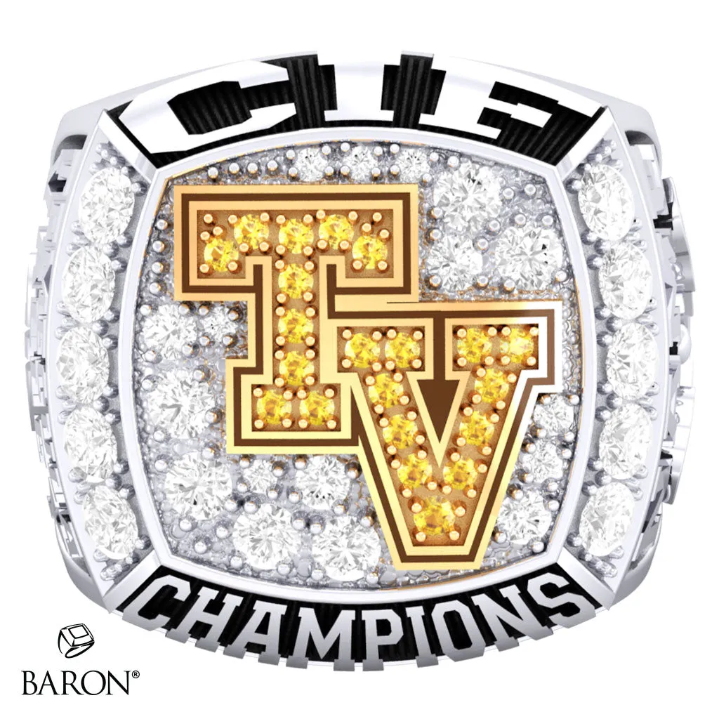 Temecula Valley Girls Lacrosse 2024 Championship Ring - Design 1.6