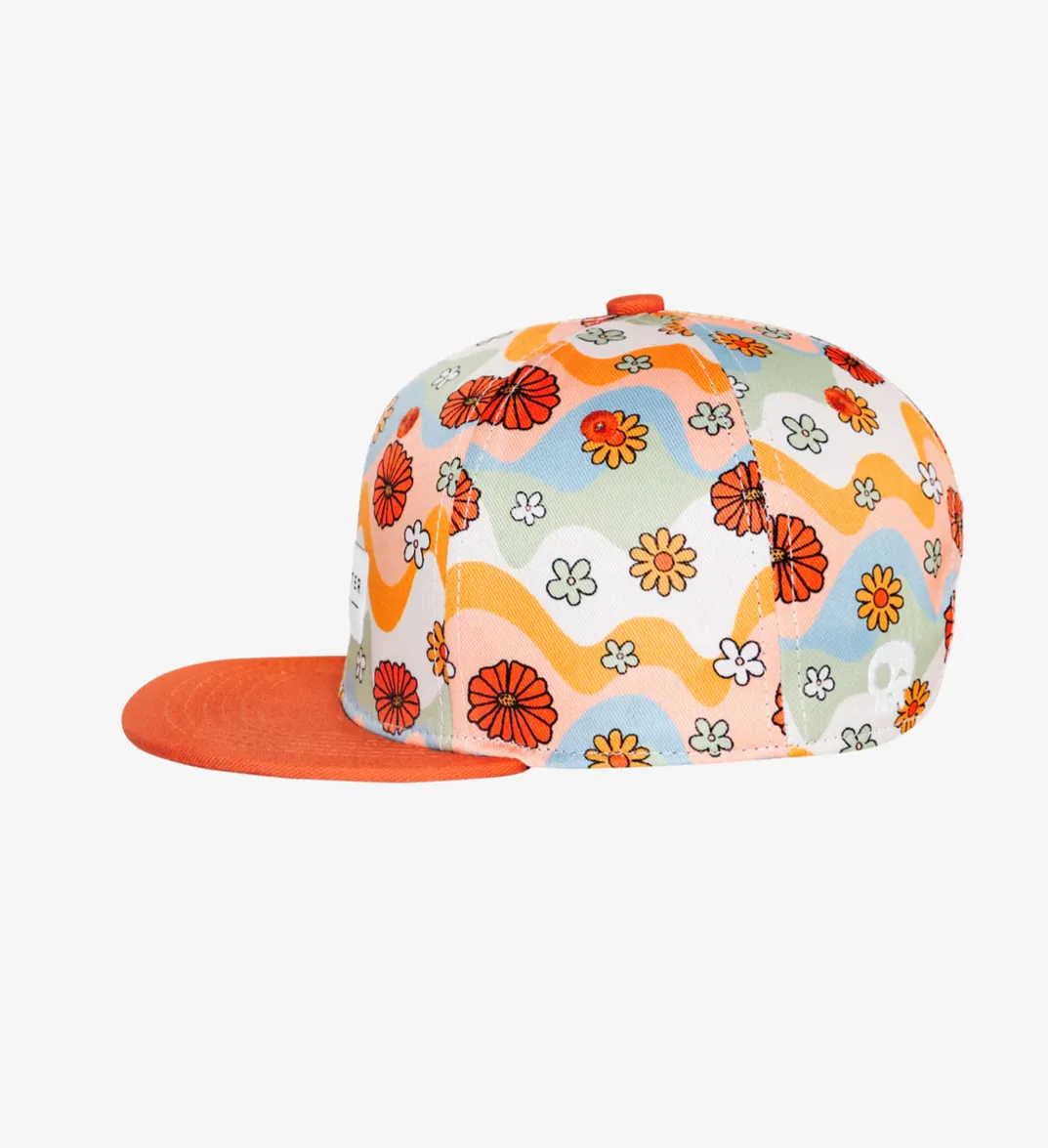 The Flower Patch Snapback - Squash - KIDS