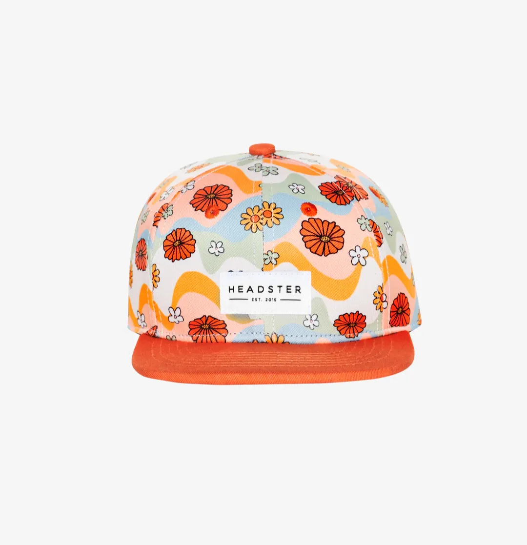 The Flower Patch Snapback - Squash - KIDS