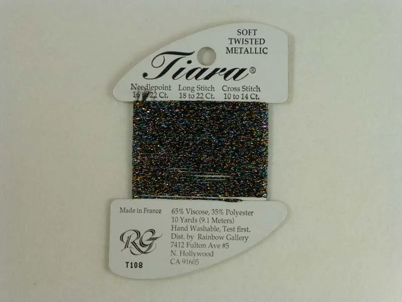 Tiara T108 Black Multi