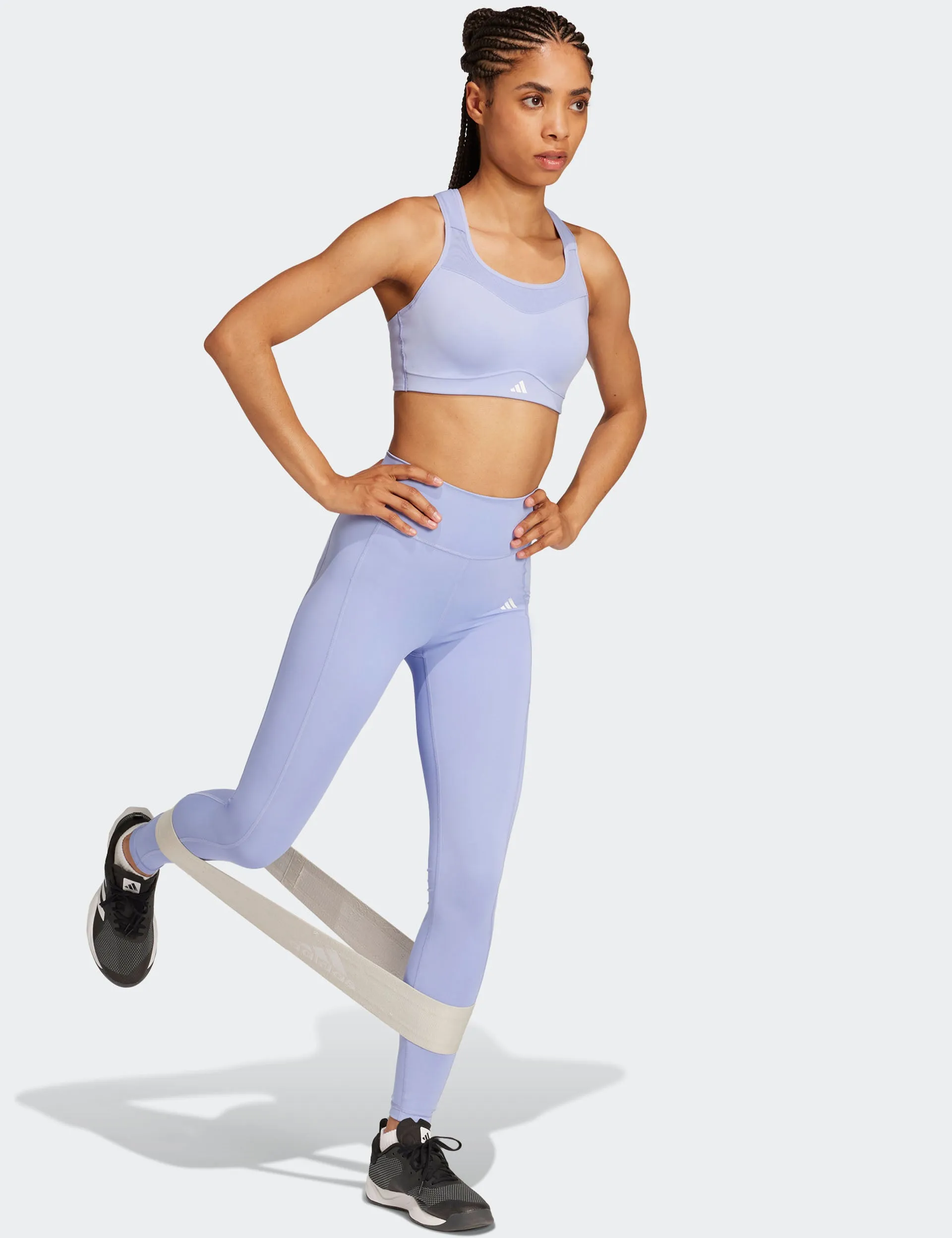 TLRD Impact Training High-Support Bra - Blue Spark