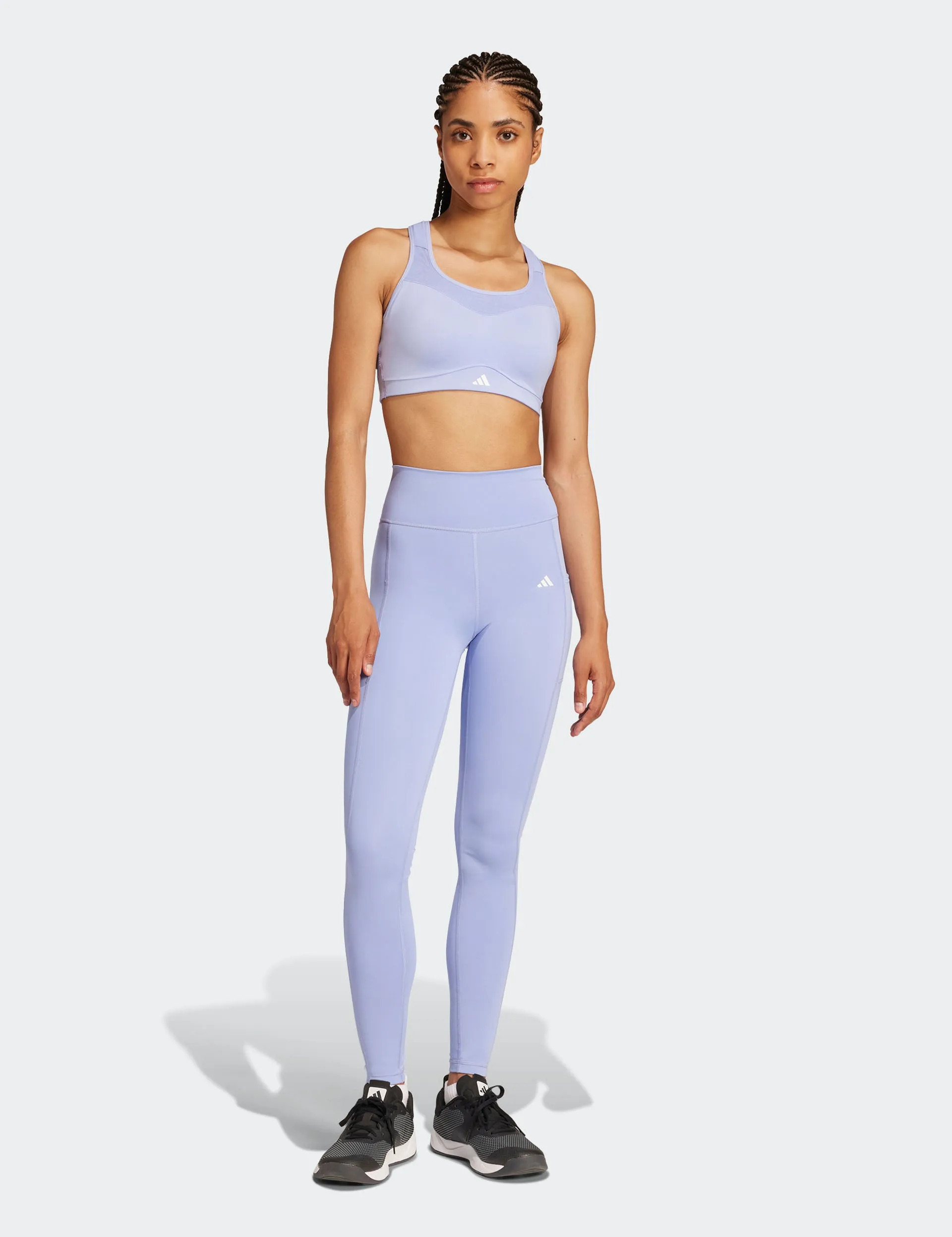 TLRD Impact Training High-Support Bra - Blue Spark