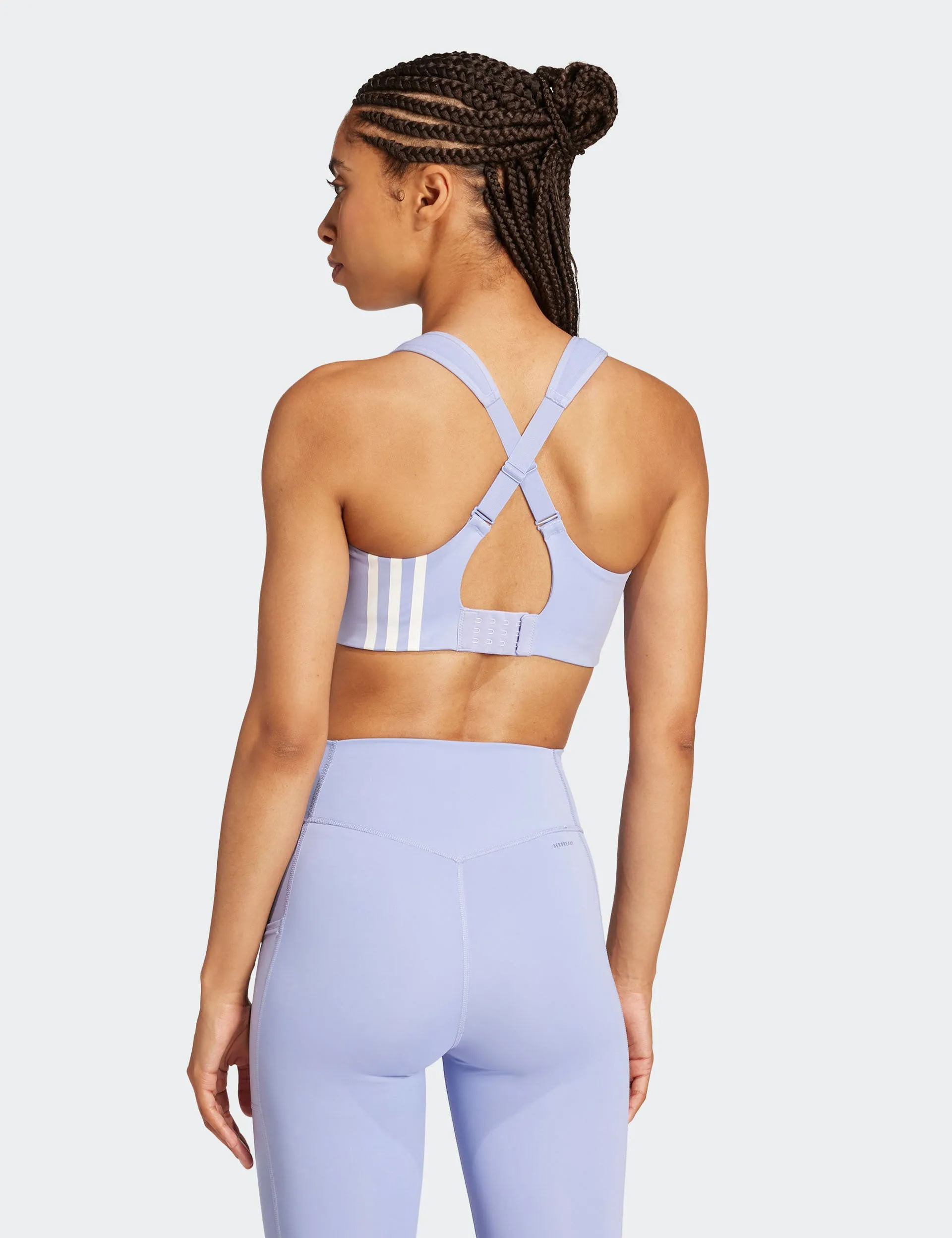 TLRD Impact Training High-Support Bra - Blue Spark