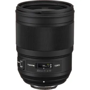 Tokina opera 50mm f/1.4 FF Lens for Nikon F