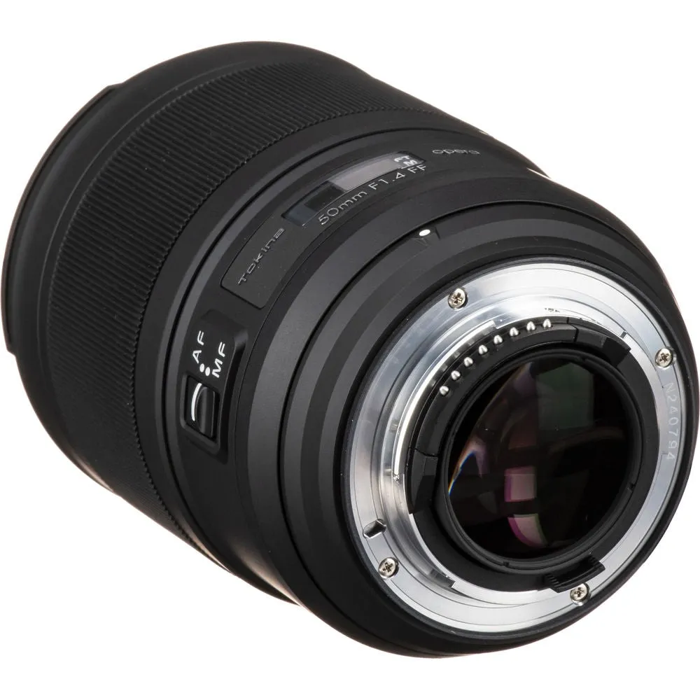Tokina opera 50mm f/1.4 FF Lens for Nikon F
