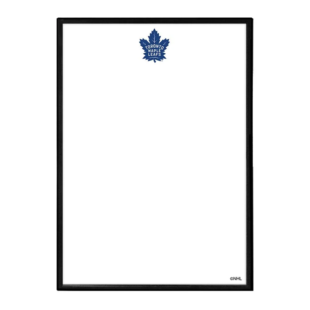 Toronto Maple Leafs: Framed Dry Erase Board