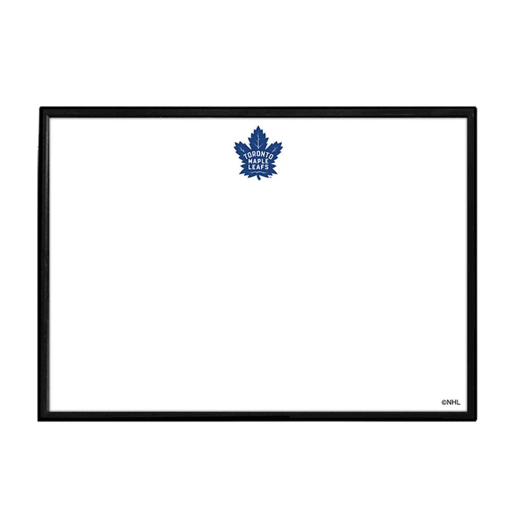 Toronto Maple Leafs: Framed Dry Erase Board
