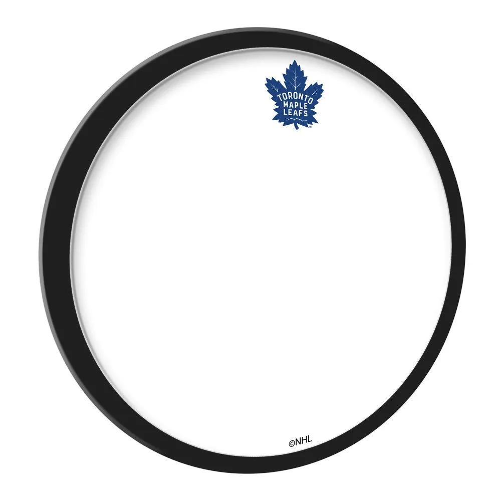 Toronto Maple Leafs: Modern Disc Framed Dry Erase Board