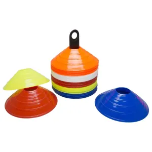 Training - Std Marker Cones - Set of 50 multi coloured