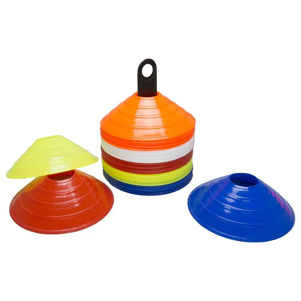 Training - Std Marker Cones - Set of 50 multi coloured