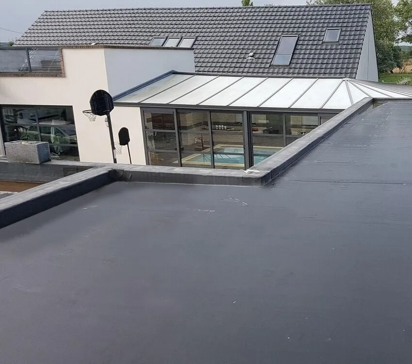 TRC Techno Rubber Company EPDM Rubber Roofing Membrane (1.2mm) - Cut to Size