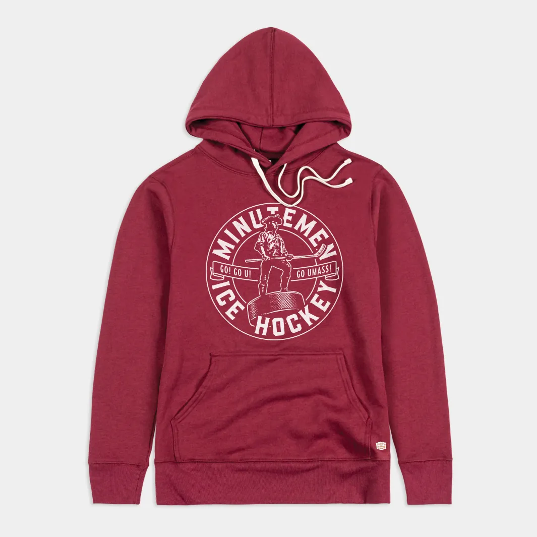 UMass Minutemen Ice Hockey Retro Hoodie