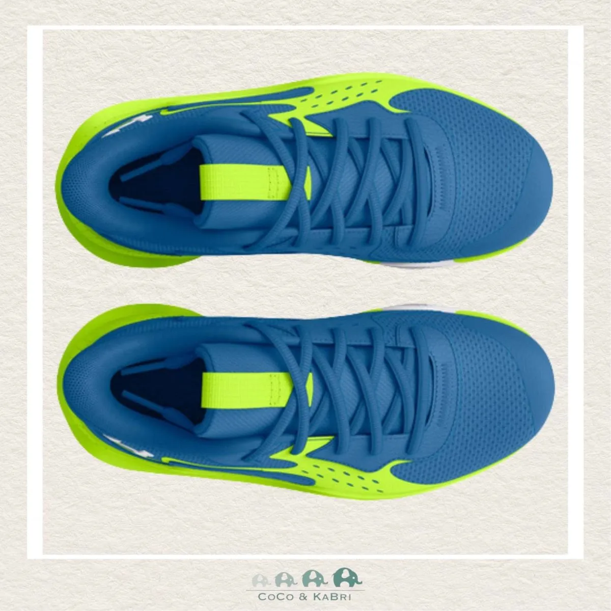 Under Armour Boys Shoes:  PS JET '23 Photon Blue/Yellow (V-104)