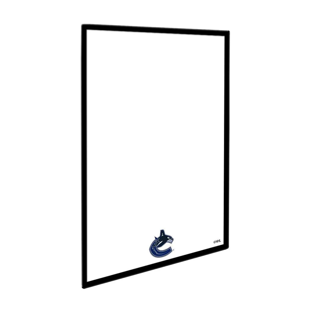 Vancouver Canucks: Framed Dry Erase Board