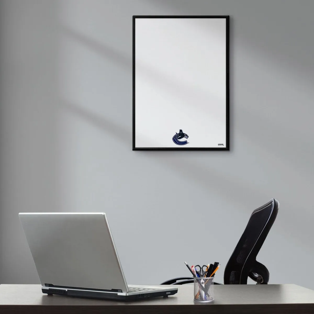 Vancouver Canucks: Framed Dry Erase Board