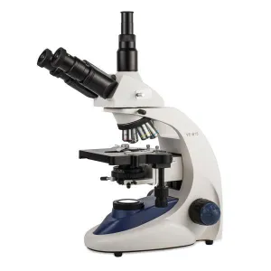 VE-B15 Biological Trinocular Microscope w/ Plan-Achromatic Optics and Infinity Correction