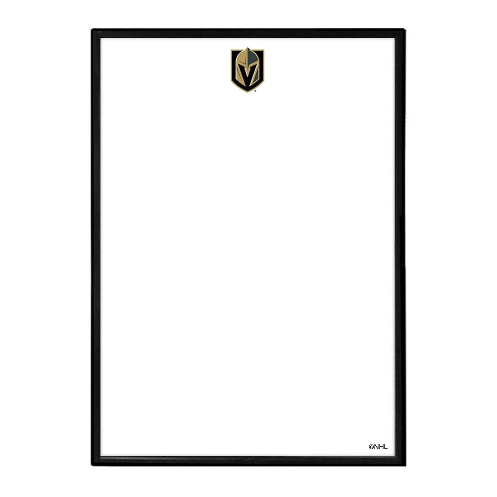 Vegas Golden Knights: Framed Dry Erase Board