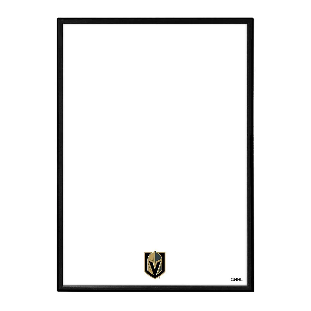 Vegas Golden Knights: Framed Dry Erase Board
