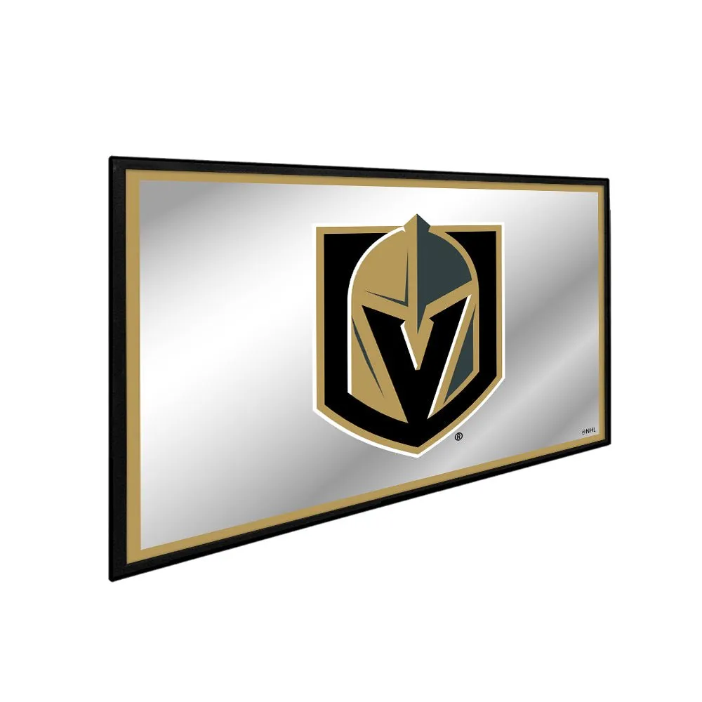 Vegas Golden Knights: Framed Mirrored Wall Sign