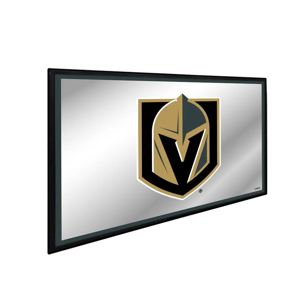 Vegas Golden Knights: Framed Mirrored Wall Sign