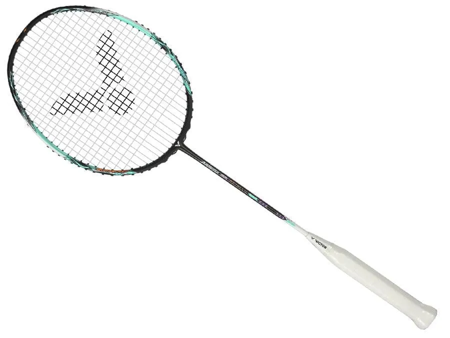 Victor Auraspeed 90K Metallic 4U Badminton Racket - Black / Blue