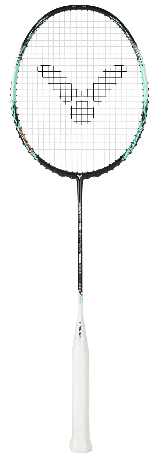 Victor Auraspeed 90K Metallic 4U Badminton Racket - Black / Blue