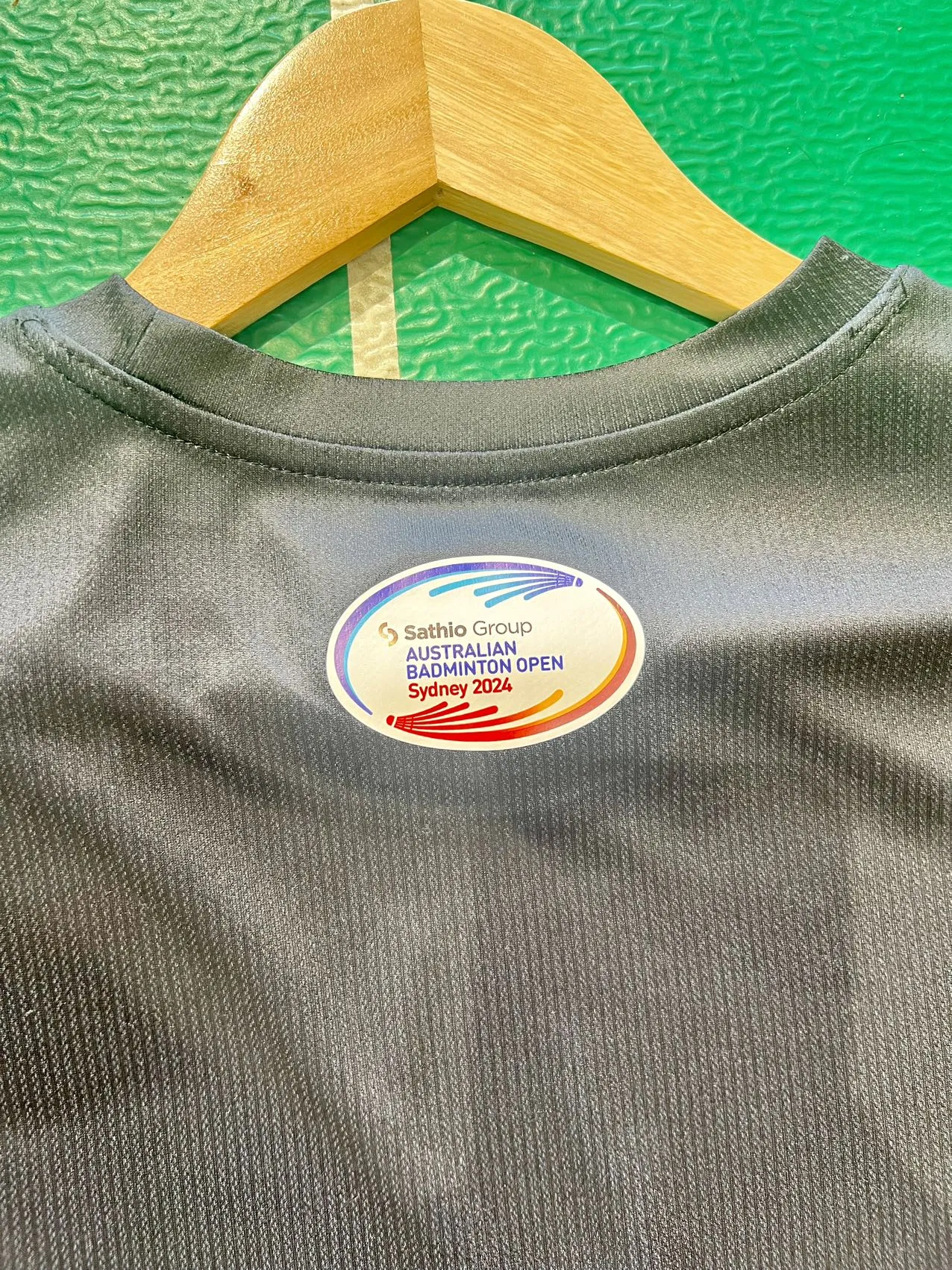 Victor Australian Badminton Open Tshirt Black
