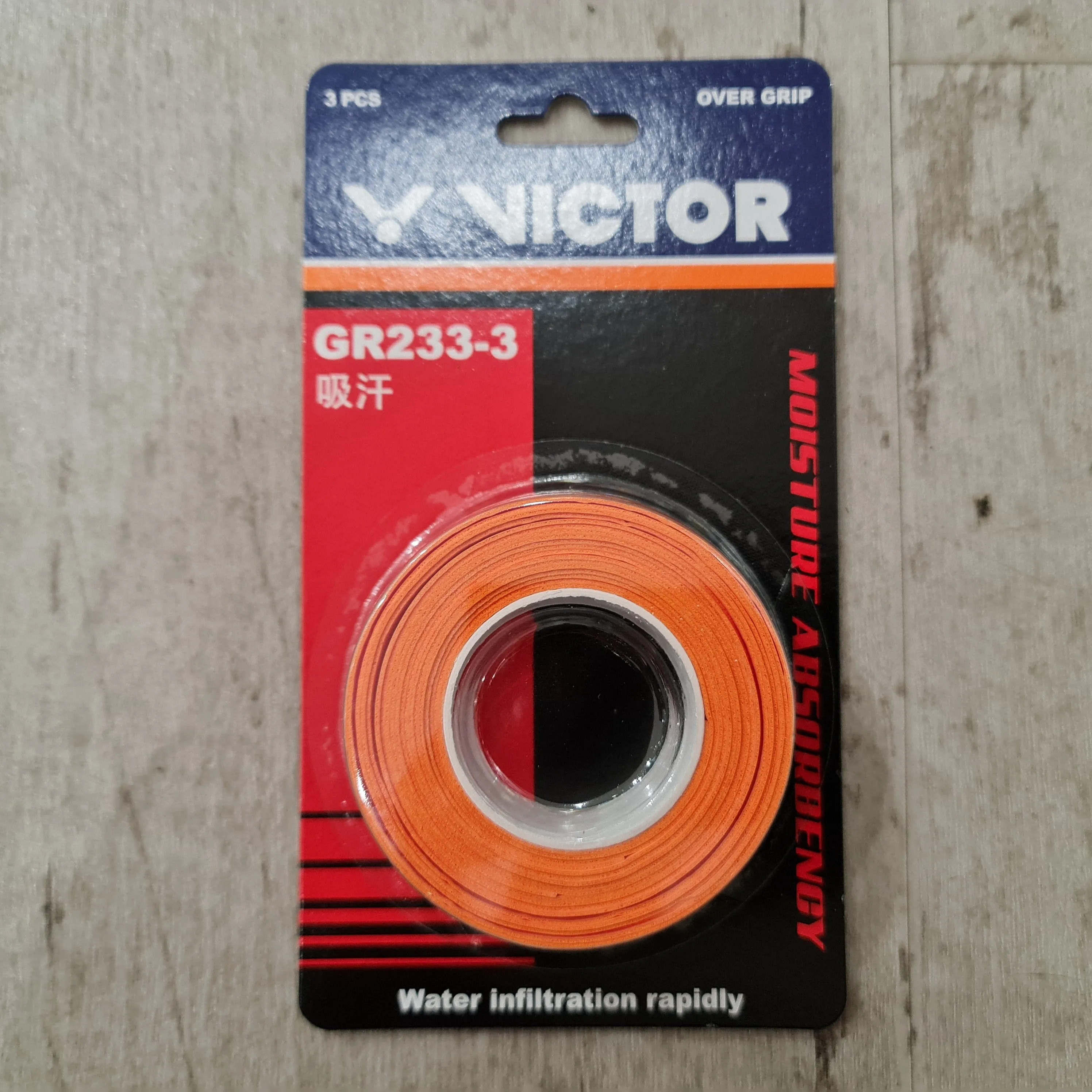 Victor Badminton Racquet Grip GR233-3