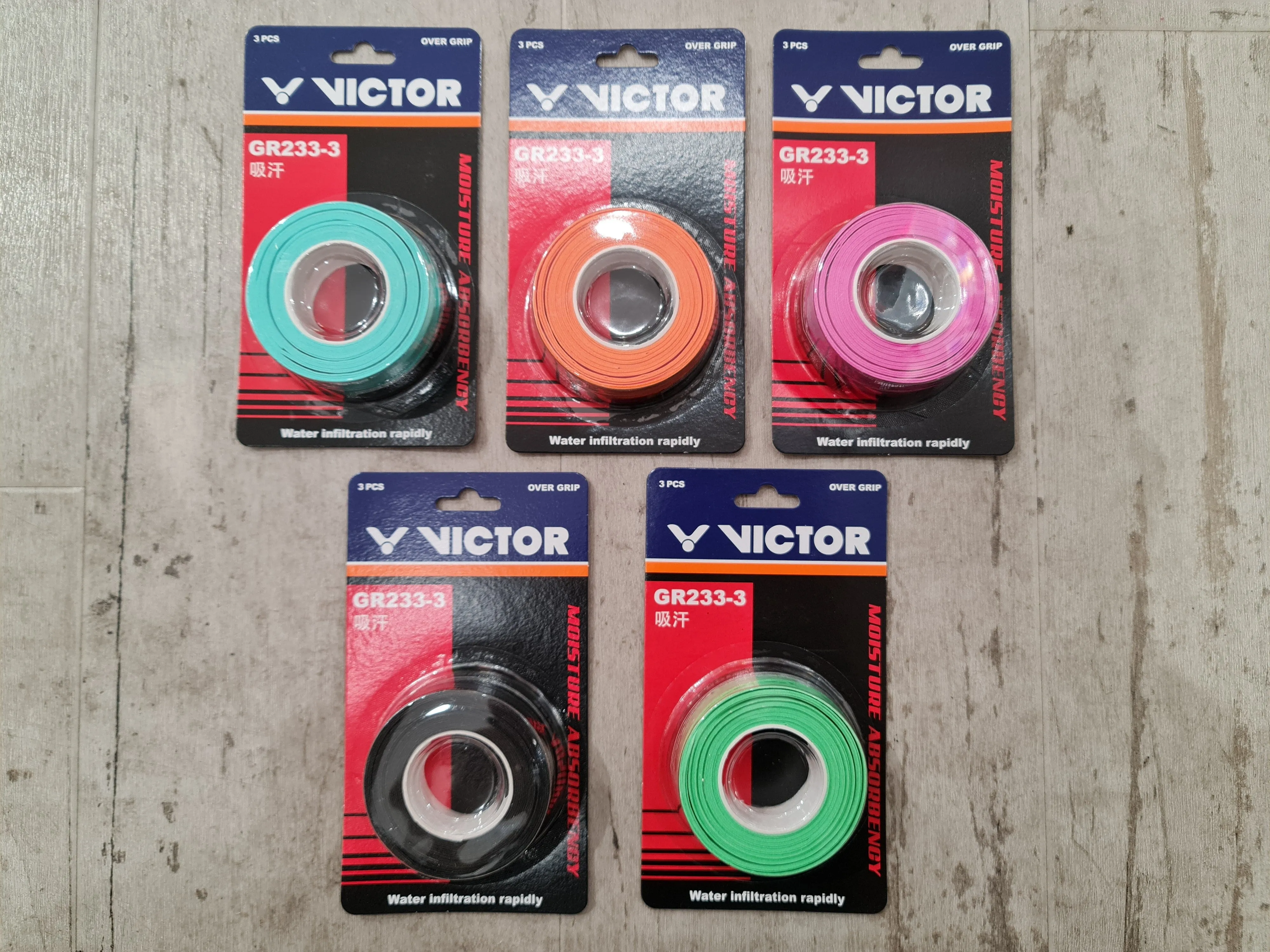 Victor Badminton Racquet Grip GR233-3