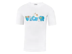 Victor Cartoon Series Unisex T Shirt (White)