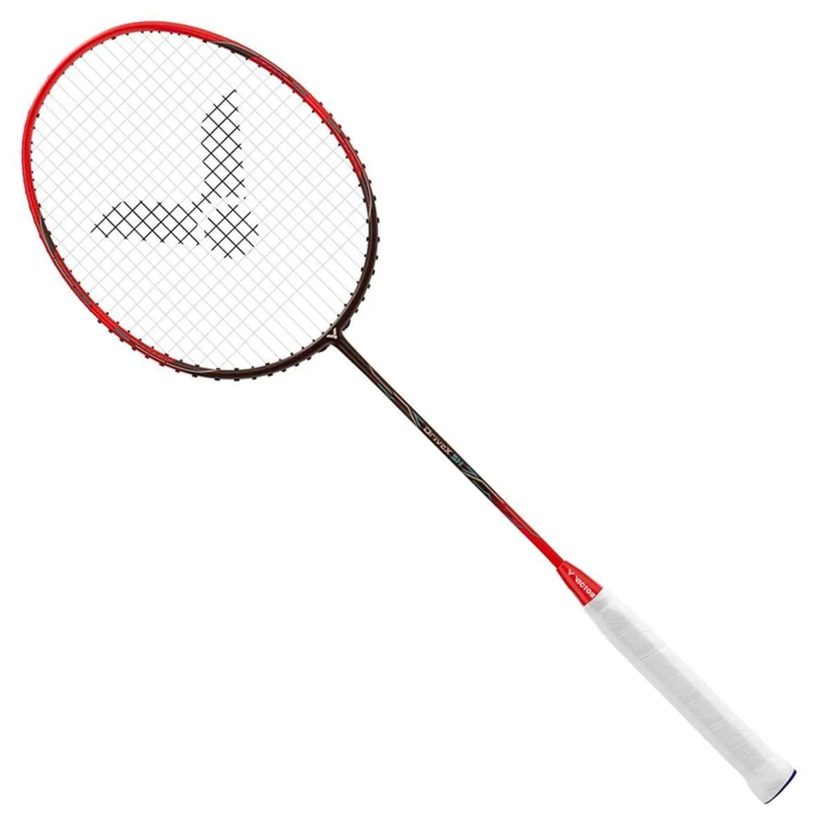 Victor Drive X 5H Badminton Racket - Red