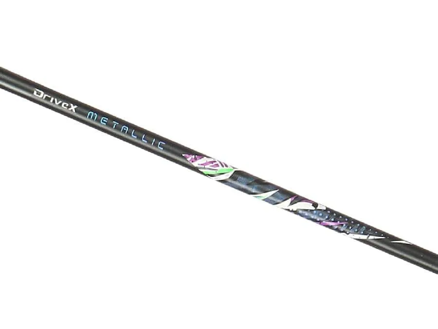 Victor Drive X Metallic C 4U Badminton Racket - Black