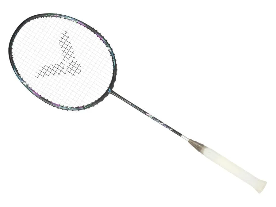 Victor Drive X Metallic C 4U Badminton Racket - Black
