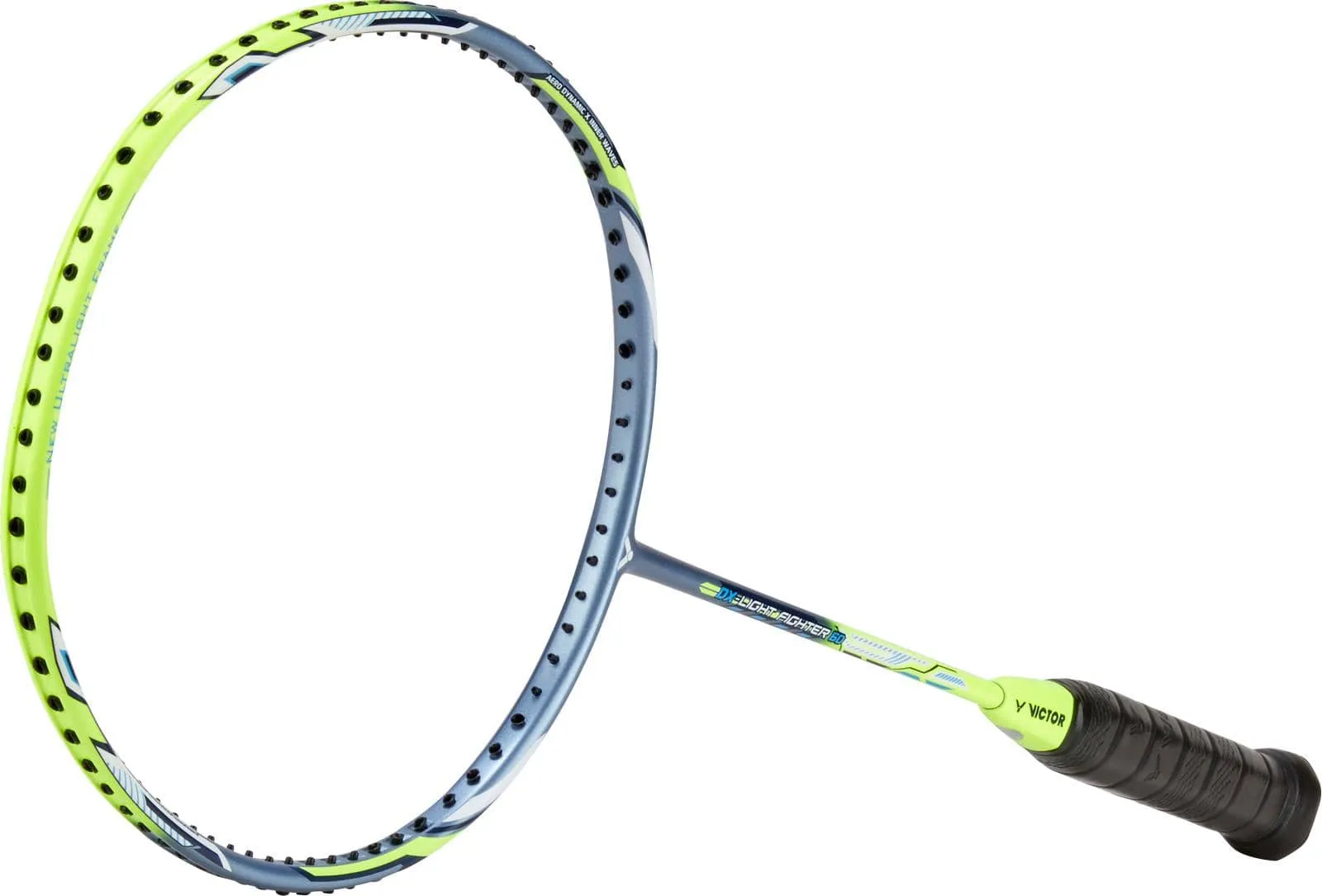 Victor DriveX Light Fighter 60 E Badminton Racket - Green