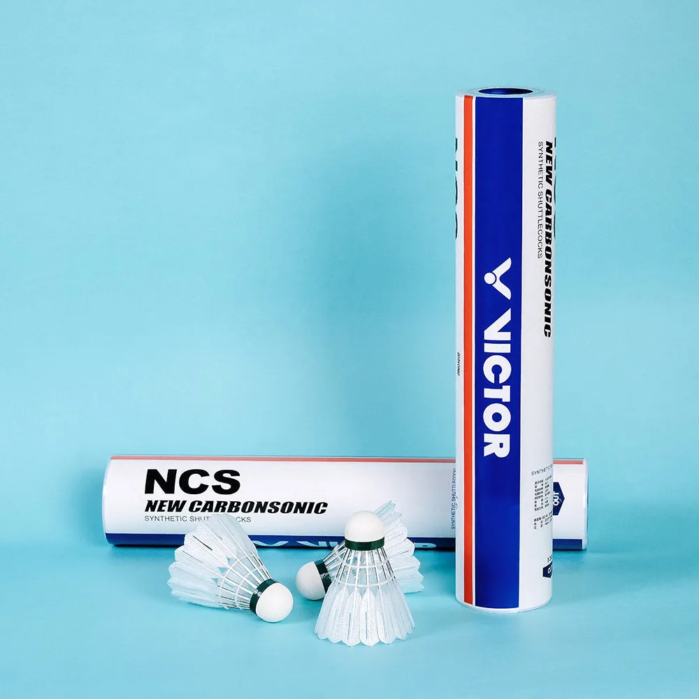 Victor NCS New Carbon Sonic Synthetic Badminton Shuttlecock