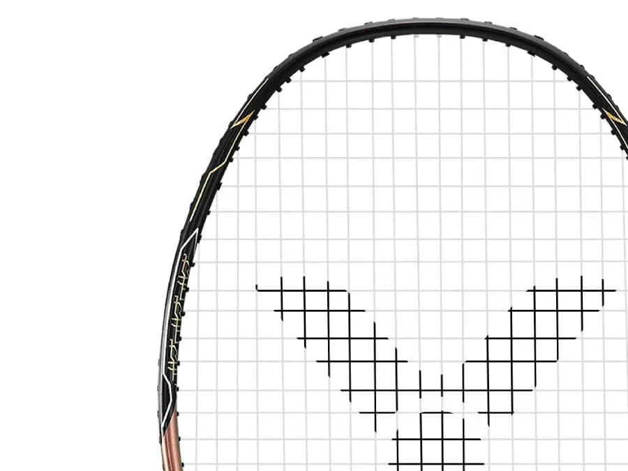 Victor Thruster FC Hendra Setiawan LTD Edition 3U Badminton Racket - Black / Gold