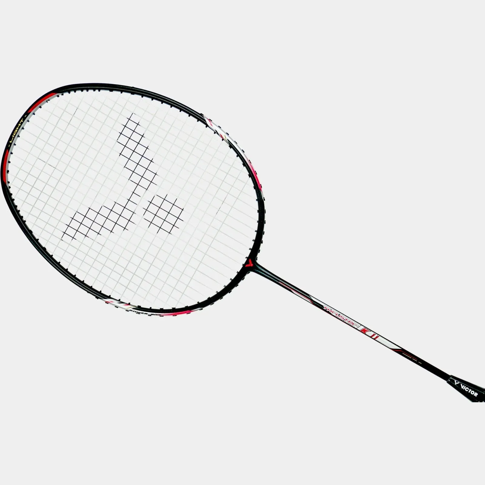 Victor Thruster K11 C 4U Badminton Racket - Black / Red