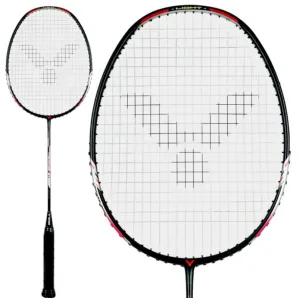 Victor Thruster K11 C 4U Badminton Racket - Black / Red