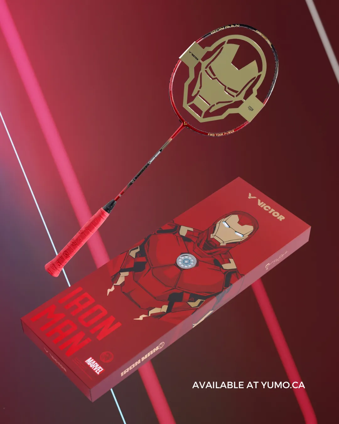Victor X Marvel Iron-Man DriveX Metallic Limited Edition Gift Box Set [Iron Red]