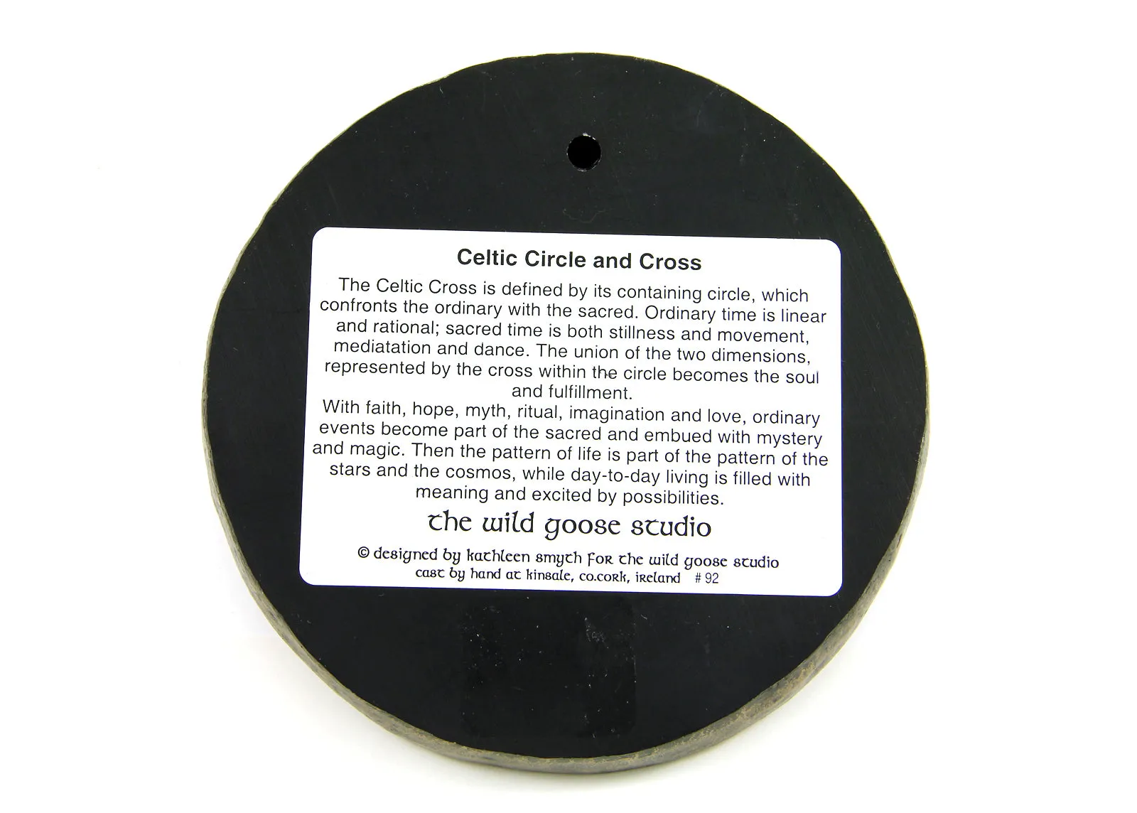 Wild Goose Studio Celtic Circle and Cross