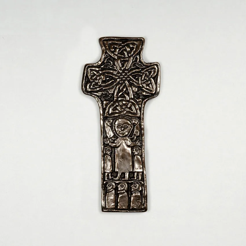 Wild Goose Studio Saint Patrick Cross, Bronze