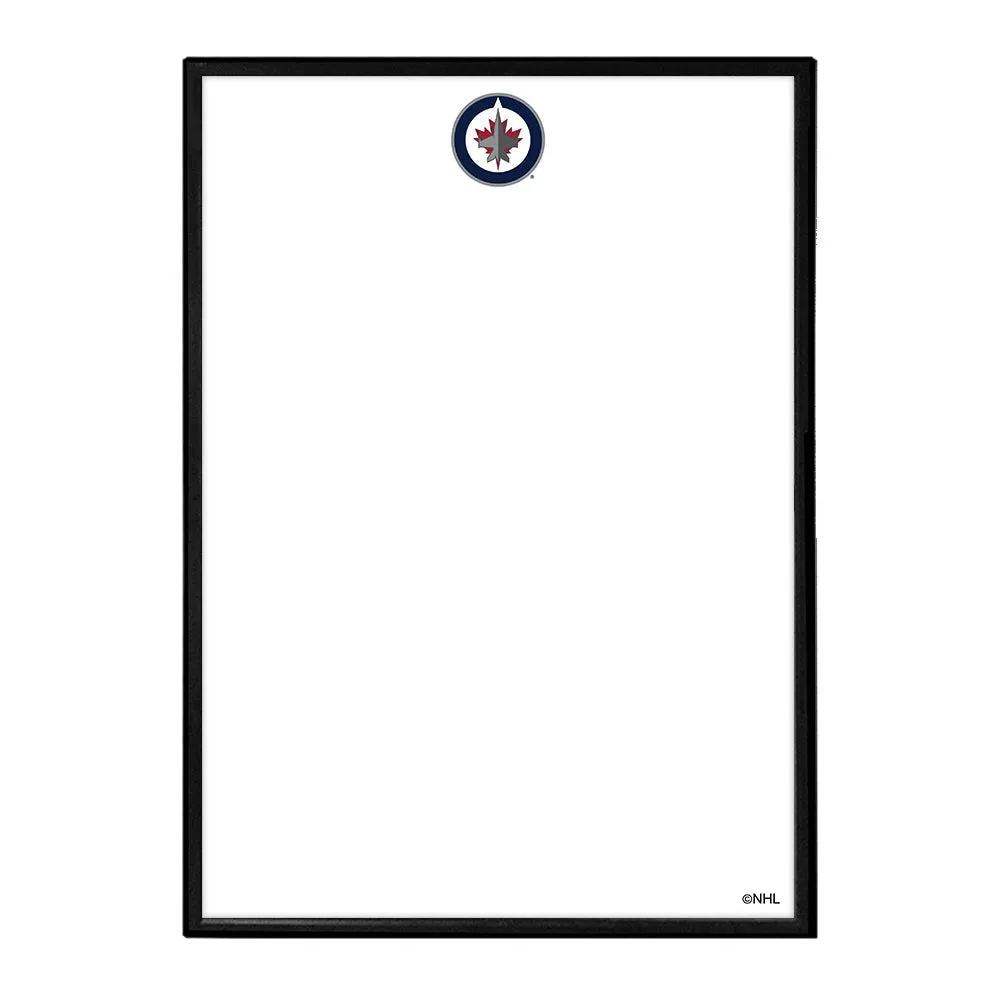 Winnipeg Jets: Framed Dry Erase Board