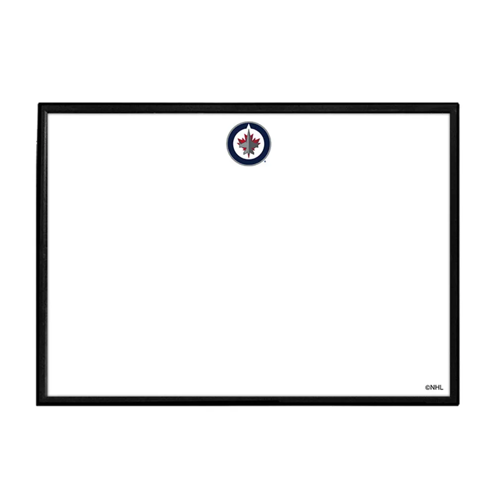 Winnipeg Jets: Framed Dry Erase Board
