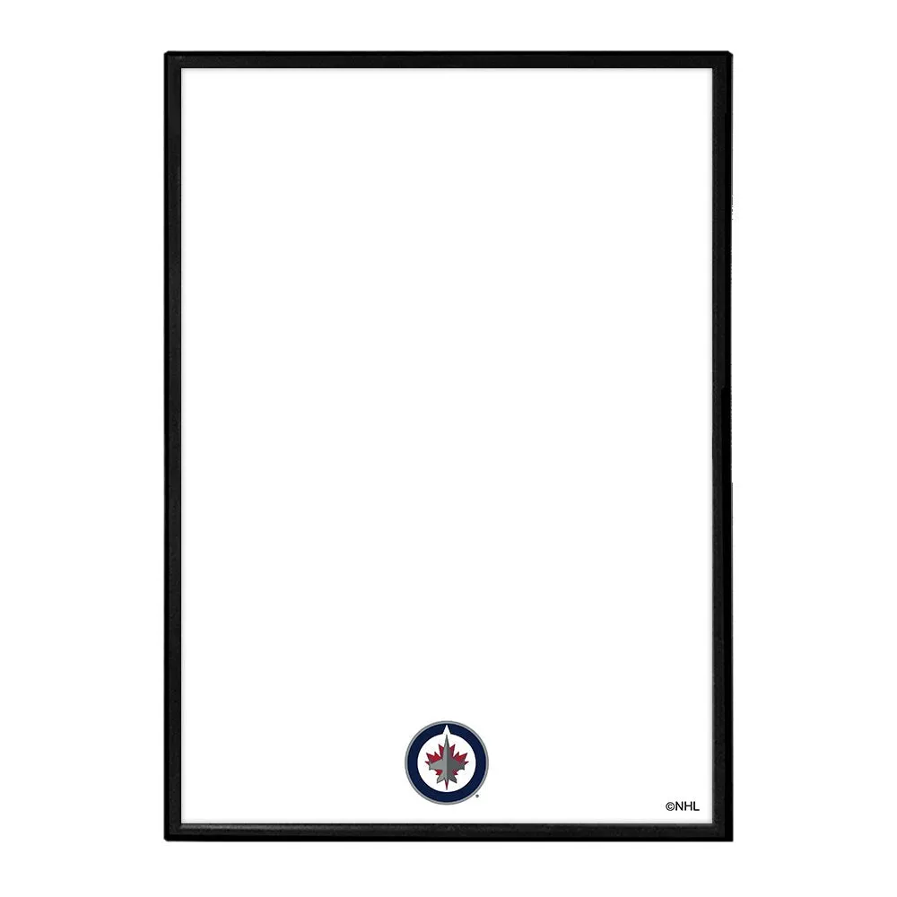 Winnipeg Jets: Framed Dry Erase Board