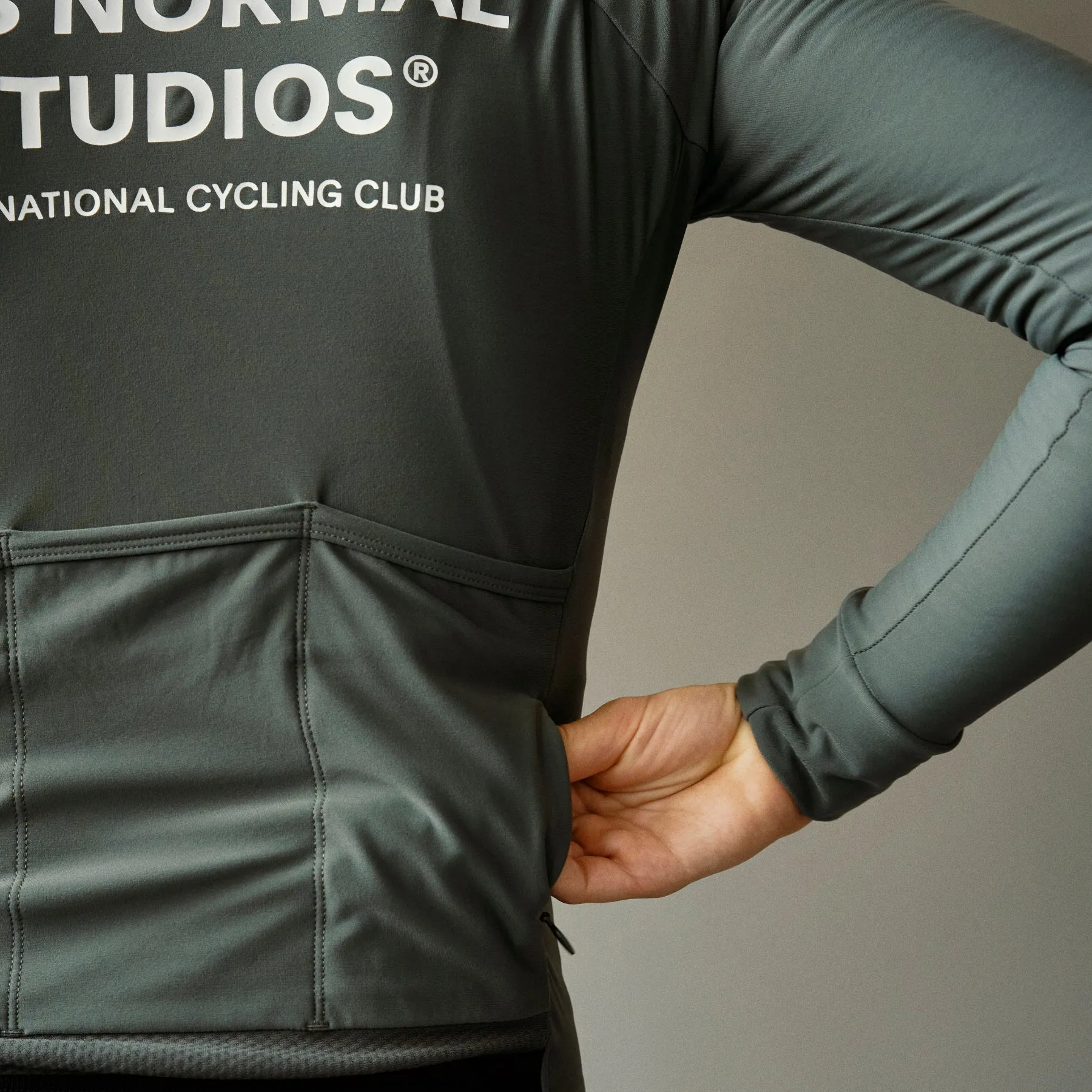 Women's Mechanism Long Sleeve Jersey - Dark Moss