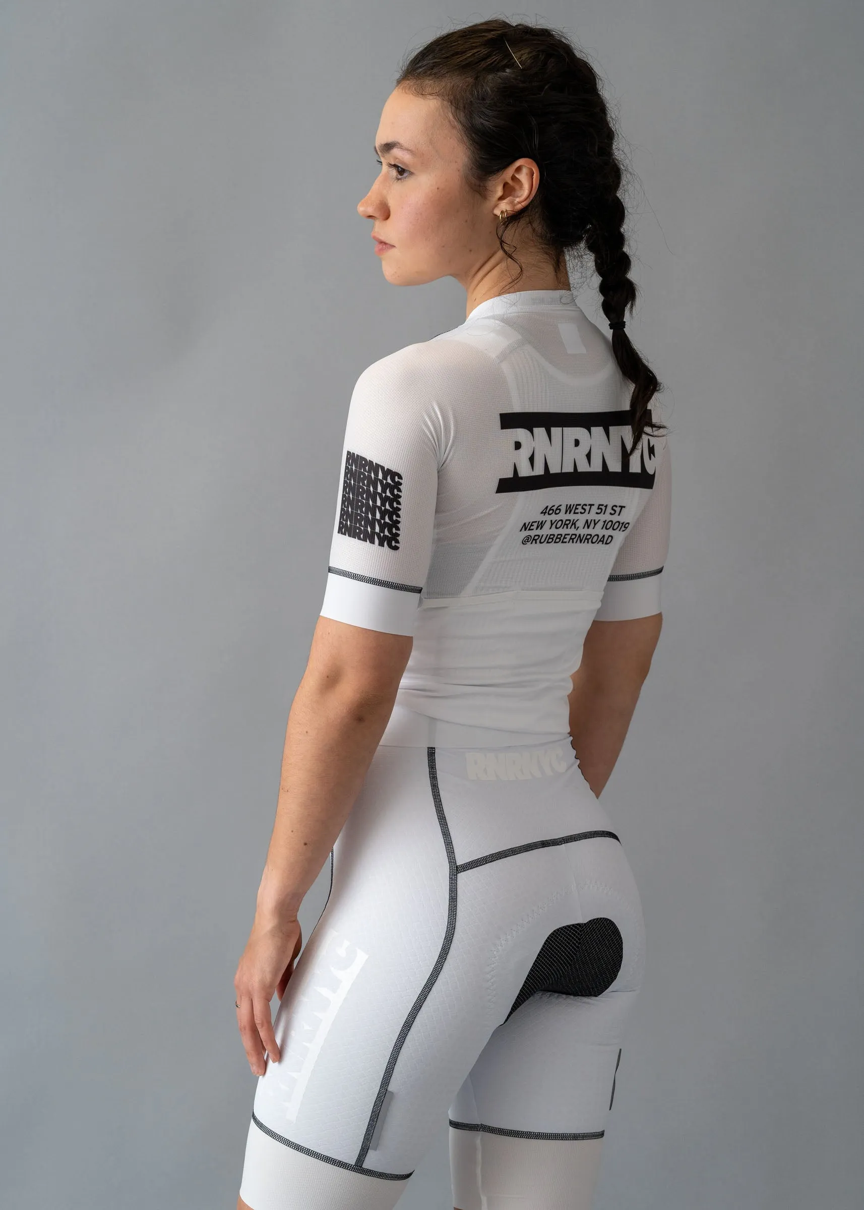 Women's RNRNYC™ IMPACT Jersey - White/Black