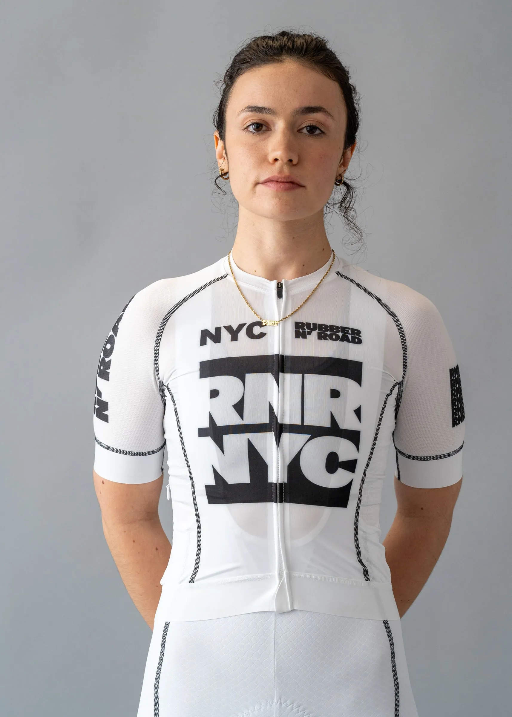 Women's RNRNYC™ IMPACT Jersey - White/Black