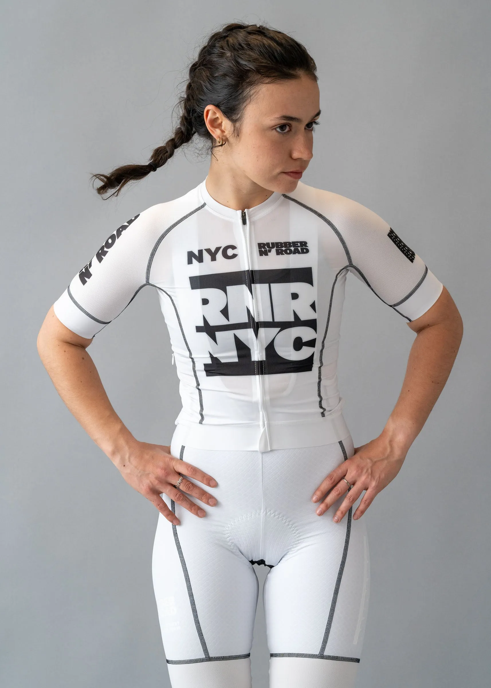 Women's RNRNYC™ IMPACT Jersey - White/Black